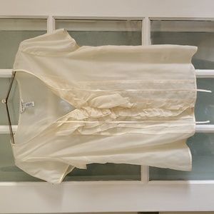 Banana Republic Sheer Silk Top